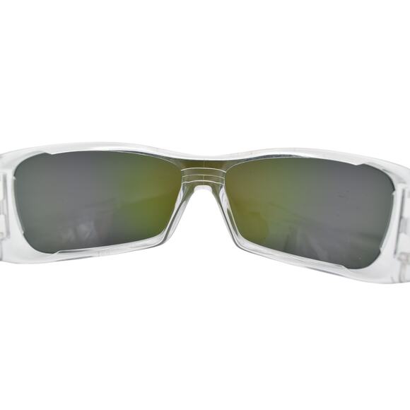 Oakley Antix Clear Frames / Purple Sunglasses - LENSES FAIR/FRAMES GOOD - READ - Picture 6 of 13